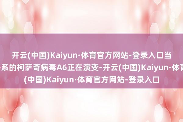 开云(中国)Kaiyun·体育官方网站-登录入口当今与重症兄弟口病干系的柯萨奇病毒A6正在演变-开云(中国)Kaiyun·体育官方网站-登录入口